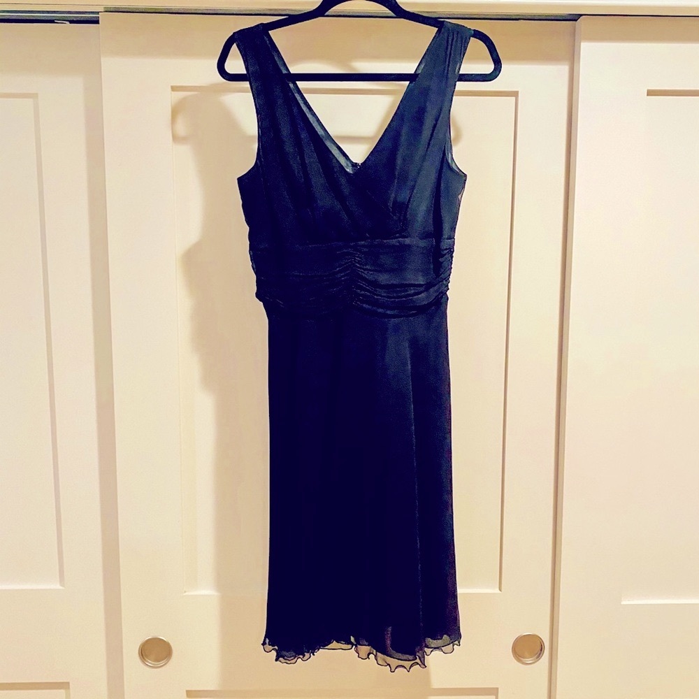 Elegant Silk Chiffon LBD